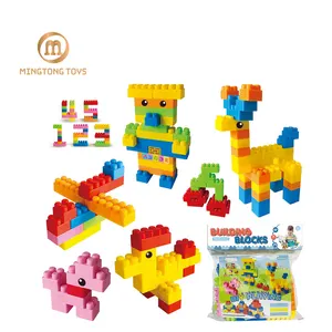 Early Education Development Hersenen Diy Game Delicate Uiterlijk Speelgoed Set Grote Deeltjes Plastic Bouwsteen