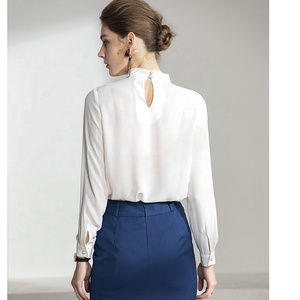 Blusas Elegantes, Sexys, Casuales y Formales, Blancas y Bonitas, Blusas de Chifón para Mujer 2022 - Product Image 6