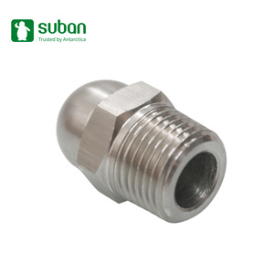 Codo en T de 90 grados de acero inoxidable S304, conector roscado macho hembra, acoplamiento de manguera de soldadura de forja de 6mm, suave para agua - Product Image 4