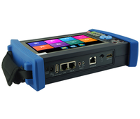 Probador de CCTV Android de 7 Pulgadas con Entrada/Salida 4K, Soporte para Cámaras Coaxiales e IP de 8MP, WiFi, PoE, Prueba de Cable y Pantalla Táctil Retina