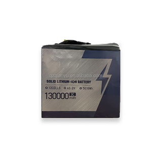 Paquete <span class=keywords><strong>de</strong></span> Baterías <span class=keywords><strong>de</strong></span> Litio NCM Semi-Sólido <span class=keywords><strong>de</strong></span> 43.2V 130Ah 130000mah, Descarga 3C, Alta Densidad <span class=keywords><strong>de</strong></span> Energí<span class=keywords><strong>a</strong></span>, para Bicicleta Eléctrica, Motocicleta - Product Image 1
