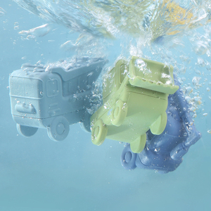 2025 BPA miễn phí thiết kế tiện dụng mềm ép không thấm nước Silicone bé tắm đồ chơi cho 0-48m trẻ sơ sinh tắm nước chơi - Product Image 4