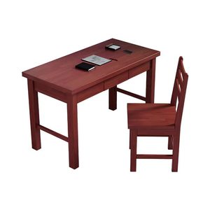 Solid Wood <b>Office</b> <b>Desk</b> Barracks <b>Desk</b> <b>With</b> <b>Drawers</b> Study Table Workbench For Home <b>Office</b> Use - Product Image 4