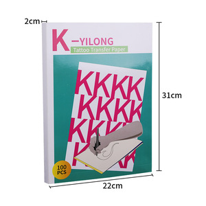 Papel de Transferencia para Tatuajes Yuanyun A4, 100 Unidades Reutilizables para Dibujo a Mano y Copia - Product Image 2