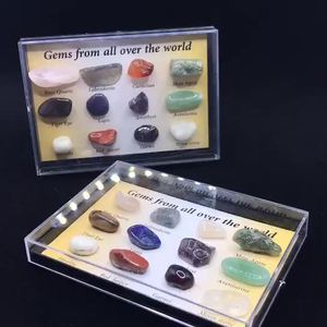 Groothandel Natuurlijke Ruwe Steen Mineraal Kwarts Genezend Kristal Specimen Doos Cadeau Voor Decoratie - Product Image 1