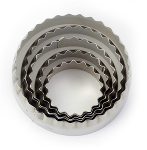 Ensemble couteaux à biscuits en acier inoxydable, 3 pièces, coupe-biscuits, amour en forme de cœur et d'étoile, couteaux de légumes en forme de Donuts - Product Image 6