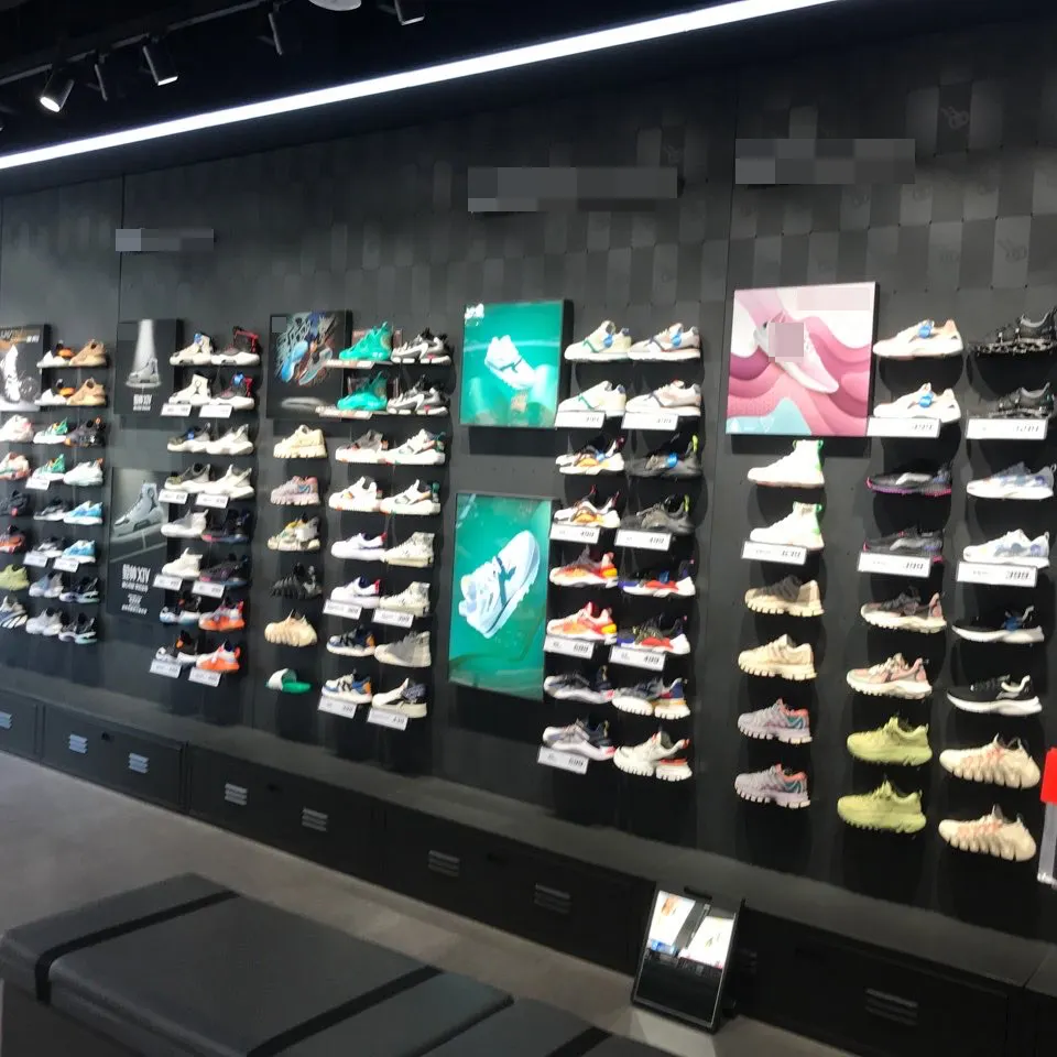Good Quality Retail Shoe Display Rack Ideas Decoration For Shoe Shop