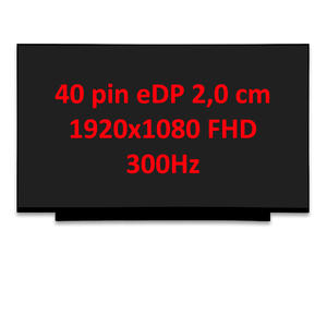 Écran LCD pour ordinateur portable 15.6 pouces LQ156M1JW25 pour ASUS ROG Strix G15 <span class=keywords><strong>G512</strong></span> <span class=keywords><strong>G513</strong></span> G532 G533 300HZ FHD 1920x1080 nouveau panneau IPS avec Edp 40 broches - Product Image 2