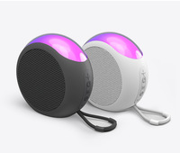 Haut-parleur Bluetooth portable LED RGB avec cordon, fonction TWS pour soirées en extérieur, qualité sonore exceptionnelle, haut-parleur sans fil