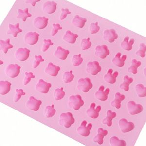 Moule en silicone pour glaçons en forme de fruits et d'animaux, 54 cavités, avec logo personnalisé, pour chocolat, bonbons en résine, OEM/ODM - Product Image 3