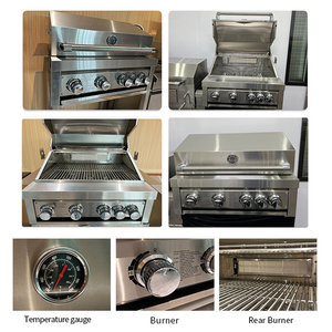 <span class=keywords><strong>Barbecue</strong></span> de jardin en acier inoxydable pour cuisine intérieure et extérieure, <span class=keywords><strong>barbecue</strong></span> intégré - Product Image 4