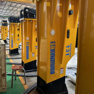 Soosan เครื่องตัดไฮดรอลิกแบบกล่อง SB131เหมาะสำหรับรถขุดขนาด30-45ตันเหมาะสำหรับงานรื้อถอนและงานก่อสร้าง - Product Image 1