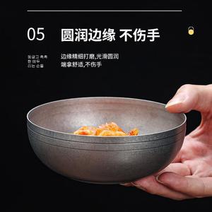 Stainless Steel Rice Bowl 304 Retro Style Japanese Condiment Bowl Small Cooking Bowl For Home Use - Product Image 4