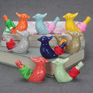 Silbatos de cerámica para pájaros, Silbatos de agua para pájaros, silbato de llamada para agua y baño, diversión, regalo de cumpleaños - Product Image 4