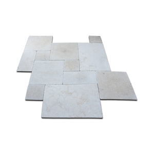 Design moderne <span class=keywords><strong>prix</strong></span> d'usine carrelage d'extérieur en travertin motif français pavés en marbre naturel calcaire pour piscine - Product Image 1
