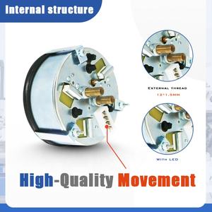 Wenle Direktverkauf Neue 140MM Öldruck-, Wassertemperatur- und Kraftstoffanzeige 0035406047 Kombinationsanzeige 24V/12V für - Product Image 4