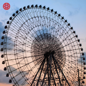 Grande Roue de 20m à 120m pour Parcs d'Attractions Extérieurs – Attraction Emblematique Idéale pour Parcs Scéniques et Stations Balnéaires – En Vente - Product Image 1