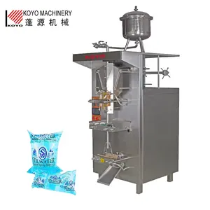 Suyu torbası dolum makinesi/buz pop üretim hattı/suyu poşet paketleme makinesi