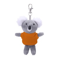 Mini animal personnalisé en peluche Koala ours porte-clés sac à dos pendentif et breloque sac à main avec chemise PP coton remplissage Logo personnalisé