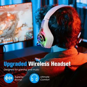 Casque de Jeu GS400 Ultra 3 Modes Sans Fil avec Son Surround 7.1 et Lumière RGB pour PS5 <span class=keywords><strong>PS4</strong></span> Switch PC - Product Image 3