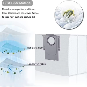 Sac à poussière pour Xiaomi <span class=keywords><strong>roborock</strong></span> <span class=keywords><strong>S7</strong></span> S8 q7 s8 <span class=keywords><strong>pro</strong></span> <span class=keywords><strong>ultra</strong></span> Q7 Max + Q5 + <span class=keywords><strong>s7</strong></span> maxv <span class=keywords><strong>ultra</strong></span> <span class=keywords><strong>Robot</strong></span> <span class=keywords><strong>Aspirateur</strong></span> accessoires Pièces détachées - Product Image 3