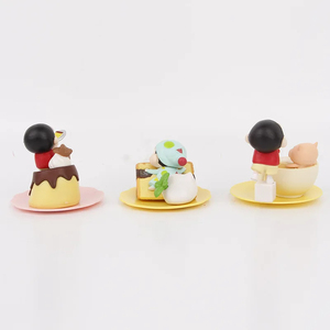 6 unids/set Crayon <span class=keywords><strong>Shin</strong></span> <span class=keywords><strong>Chan</strong></span> 7,5 cm figura postre Shinnosuke Himawa Shiro figurita modelo muñeca PVC Anime figura estatuas para chico - Product Image 5