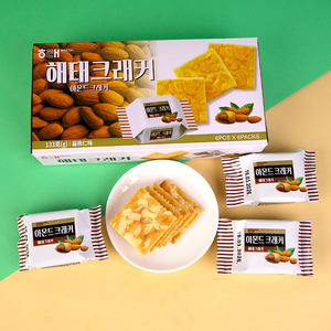 Aperitivos importados coreanos <span class=keywords><strong>Galletas</strong></span> crujientes Sabor a queso Sabor a <span class=keywords><strong>almendra</strong></span> 172G - Product Image 3