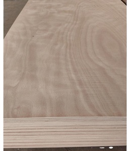 3mm Okoume/Sepele Face Chapa/caoba Puertas de madera Contrachapado - Product Image 2