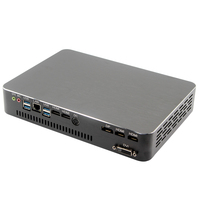 Eglobal 4K M.2 NVME SSD y 2,5 SATA 1 x DP 1 x DVI 2 x HD Wins10 Core i5-9400F Juego mini computadora mini pc