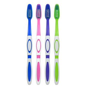 Brosse à dents personnalisable pour adultes à poils souples en nylon, usage domestique, couleur personnalisable SF1476 - Product Image 1