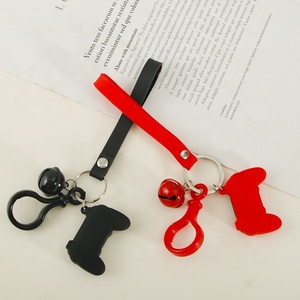 Máquina de juego de pegamento suave de PVC de dibujos animados creativos llavero divertido colgante bolsa de juguete infantil regalo colgante Al por mayor-F - Product Image 3