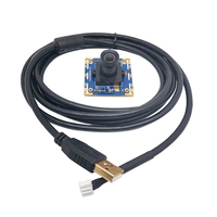 Sensor CMOS Cahaya Rendah IMX377 12MP 4K 30FPS USB2.0 Modul Kamera Fokus Tetap untuk Pemantauan Kios dengan Pencitraan Detail Tinggi