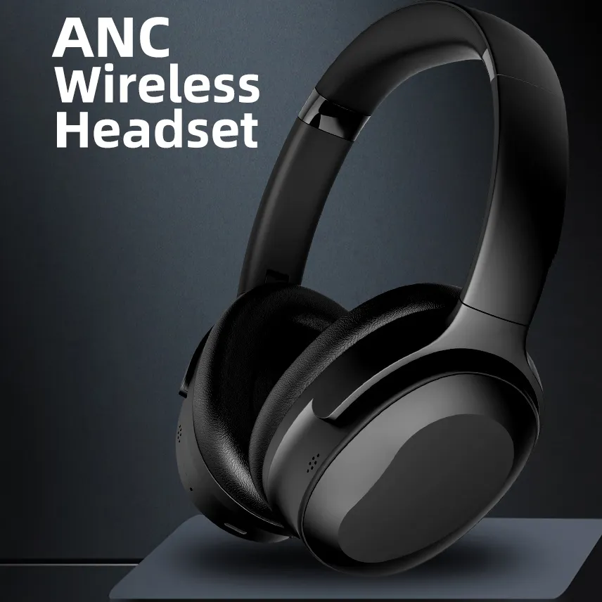 Foldable Design Hi-Fi Sound Quality H001B Noise reductiong Mic ANC Headphone