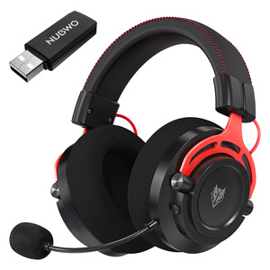 NUBWO G03 Wireless Gaming Headset <b>with</b> <b>Mic</b>, 2.4G+<b>Bluetooth</b> Dual Mode, USB Dongle, Over-Ear for PC - Product Image 6