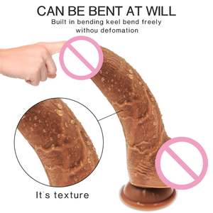 Kostenlose individuelle Schachtel - Weiblicher masturbator Sexspielzeug Goldener Punkt König manuelle flüssige Silikon-Simulation Penis-Schädel-Wahlkolben-<span class=keywords><strong>Dildo</strong></span> - Product Image 4