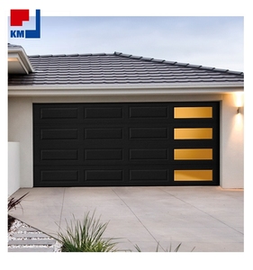 Puertas de Garaje Automáticas Eléctricas con Control Remoto, Tipo Clon, Inclinables, con Aspecto de Madera Metálica, Venta al por Mayor, Transparentes con Vista Completa - Product Image 4