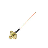 Câble coaxial RF de haute qualité, pigtail micro coaxial SMA MMCX, jumper, prix d'usine OEM ODM, vente en gros