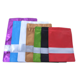 100 Bolsas Metalizadas Coloridas a Prueba de Humedad con Cierre Hermético, Bolsa con Ventana Esmerilada, VMPET, para Envasado de Alimentos, Harina y Piensos - Product Image 6