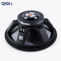 eQP18-032 Haut-parleur de basses professionnel 18 pouces, bobine vocale 100 mm, 93 dB, 8Ω, 43 Hz-3 kHz, 500-1000 W, circuit magnétique 220 mm pour scène/sonorisation