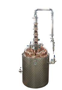 100L -1000L Industrial Alcohol <strong>Distillation</strong> <strong>Equipment</strong> | Copper/SS Column Still - Product Image 2
