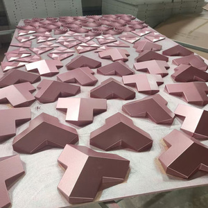 Ladrillo <span class=keywords><strong>de</strong></span> <span class=keywords><strong>Cemento</strong></span> Artístico 3D, Moderno, Ligero, Hueco, para Pared Exterior, Geométrico, Material <span class=keywords><strong>de</strong></span> Yeso Hecho a Mano - Product Image 3