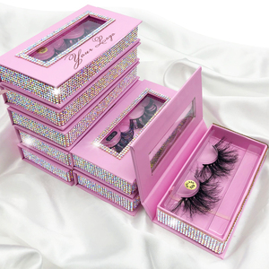 Lông Mi Bao Bì Hộp Tùy Chỉnh Chồn Tráng Giấy 100 Mảnh Nhiều Phong Cách Đầy Màu Sắc Món Quà Thủ Công Làm Bằng Tay Tự Nhiên Dài 0.03Mm Dày - Product Image 2