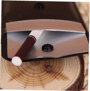 Cendrier de poche personnalisé avec logo, ultra compact pour l'extérieur, porte-cigarettes de voyage avec couvercle sécurisé, anti-odeur, porte-clés - Product Image 4