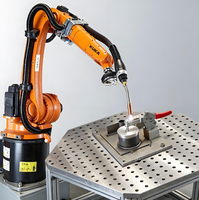 Station de travail robotisée de soudage à l'arc automatique KUKA KR 30 R2100 2100MM IP65 pour la fabrication automobile et le traitement laser
