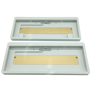 Vỏ Bọc/Vỏ Bọc Bàn Phím Nhôm Gia Công CNC & Phun Cát Và Điện Di Màu Trắng Làm Theo Yêu Cầu - Product Image 4