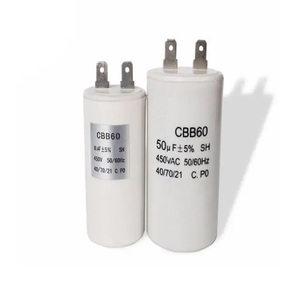 <span class=keywords><strong>Condensateur</strong></span> <span class=keywords><strong>CBB60</strong></span> 25uF 450V pour moteur de lave-linge - Product Image 1