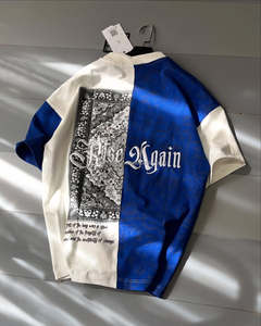 T-shirt Streetwear oversize di alta qualità 7 giorni di spedizione <span class=keywords><strong>rapida</strong></span> di produzione <span class=keywords><strong>Stampa</strong></span> a maglia lunga personalizzata di alta qualità 7 giorni - Product Image 2