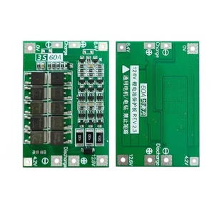 3S 60A 11.1V 12.6V 18650 โมดูลบอร์ดป้องกันแบตเตอรี่ลิเธียมพร้อมระบบสมดุล - Product Image 1