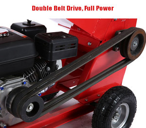 中国製工業用ドラムディーゼルエンジンPTOウッドシュレッダー/ウッドチッパー機械 - Product Image 6