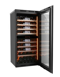 デュアルゾーンVino Frigoウッド棚冷蔵庫Congelateur Maisonカスタマイズ可能 - Product Image 2